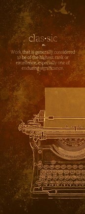 Framed Antiques I Print