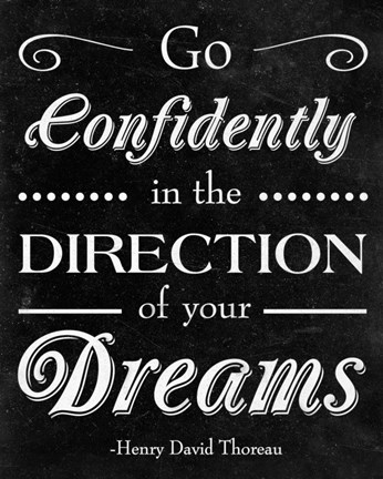 Framed Direction of your Dreams Print