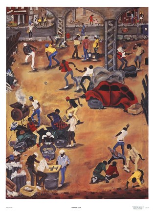 Framed Country Club Print