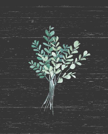 Framed Farmhouse Cotton V Black No Words Print