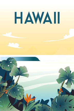 Framed Hawaii Print