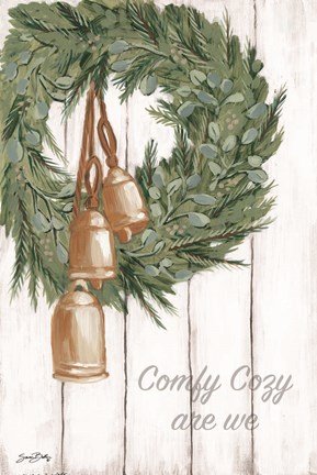 Framed Copper Bells Ring Print