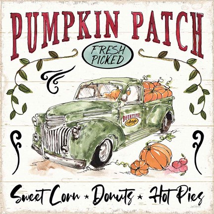 Framed Harvest Times XII Print