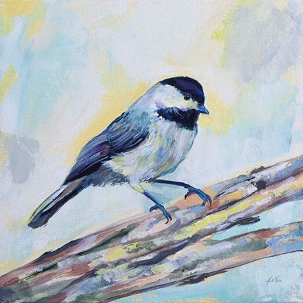 Framed Chickadee Print