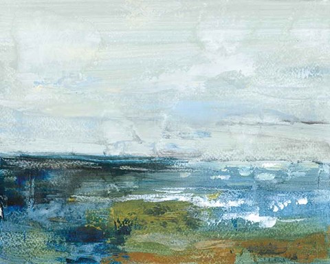 Framed Morning Seascape Print