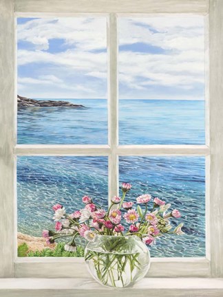 Framed Baie Mediterraneenne II Print