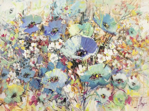 Framed Campo di Fiori in Primavera Print