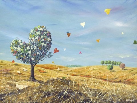 Framed I Colori di Una Nuova Stagione Print