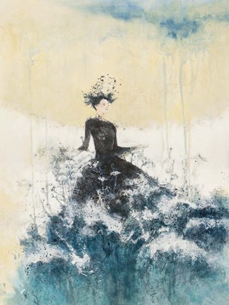 Framed Waves of Magic Print