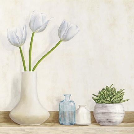 Framed Minimalist Setting II Print