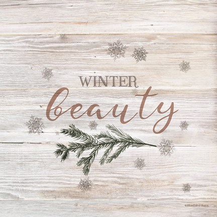 Framed Winter Beauty II Print