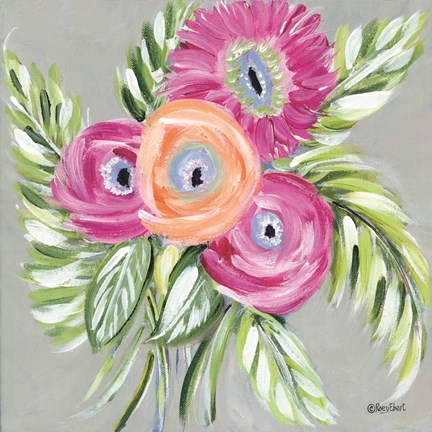 Framed Beautiful Blooms Print