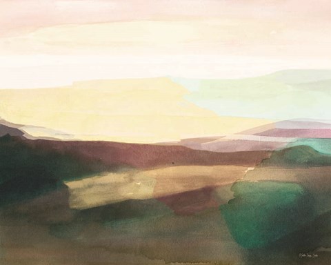 Framed Sunset Sands III Print