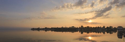 Framed French Bay Sunrise Print