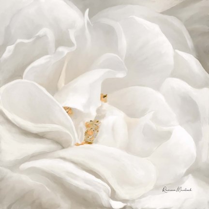 Framed Neutral Rose No. 1 Print