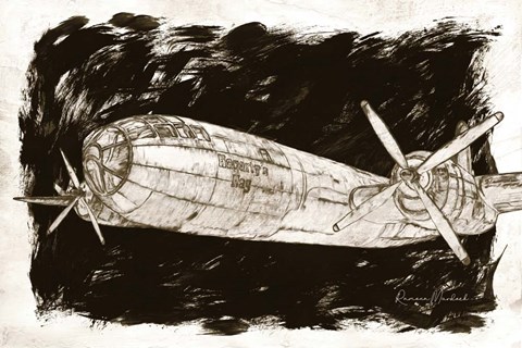 Framed Hagerty&#39;s Old Hag Print