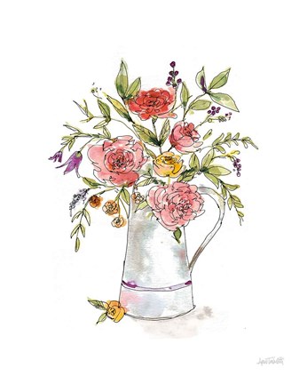 Framed Americana Mood IV Summer Print