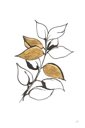 Framed Leafed VII Print