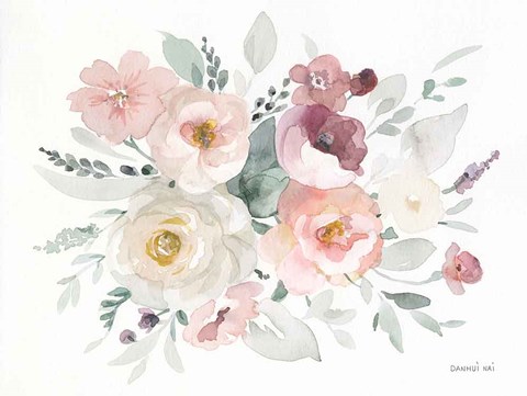 Framed Essence of Spring II Print