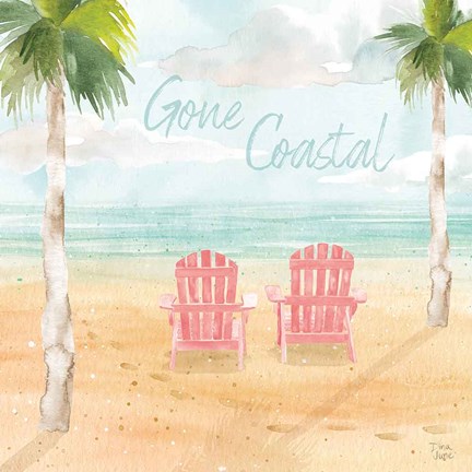 Framed Surfs Up III Print