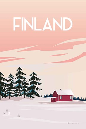 Framed Finland II Print