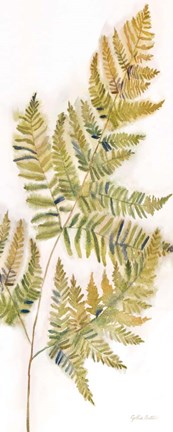 Framed Fall Botanical Panel III Print