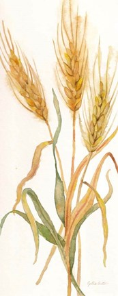 Framed Fall Botanical Panel IV Print