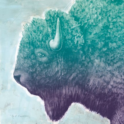 Framed Buffalo Blues Print