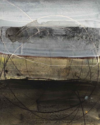 Framed Natural Balance I Print