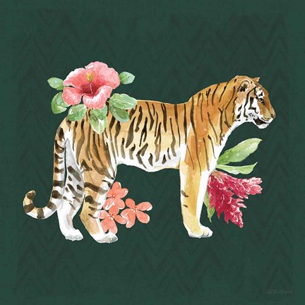 Framed From the Jungle IV Dark Print