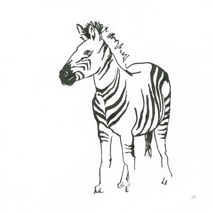 Framed African Animals VII Print