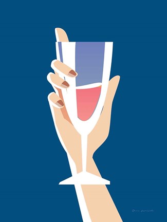 Framed Cocktail Time IV Print