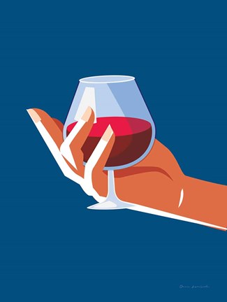 Framed Cocktail Time III Print