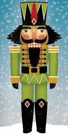 Framed Nutcracker II Bright Print