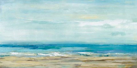 Framed Sea Coast Print