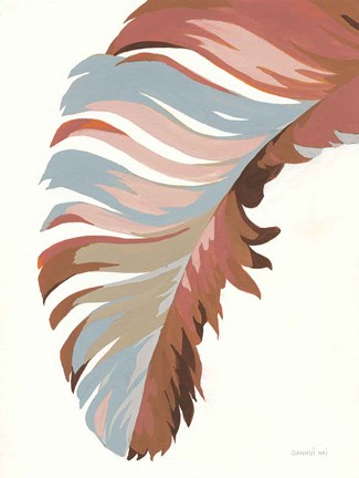 Framed Big Leaf I Print