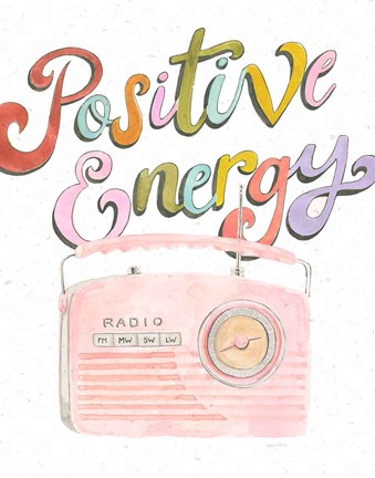 Framed Retro Vibes I Print