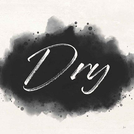 Framed Laundry Splash II Print