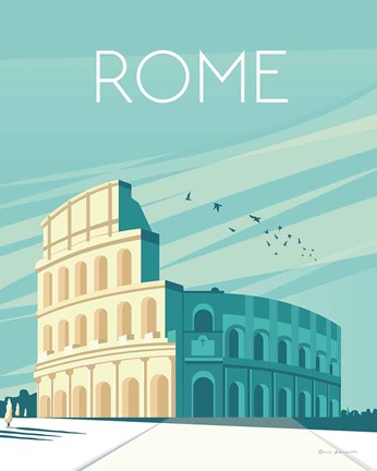 Framed Rome Print