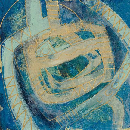 Framed Mid Modern Tile II Print