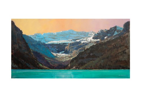 Framed Lake Louise Summer Print