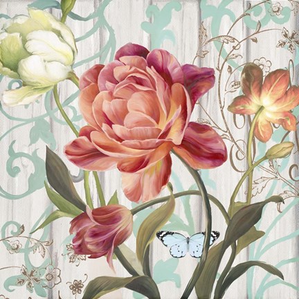 Framed Rose Refresh Print