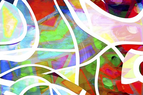 Framed Abstract D23 Print