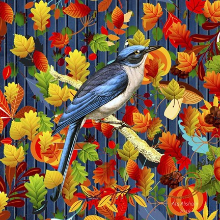 Framed Beauty Of Fall Print