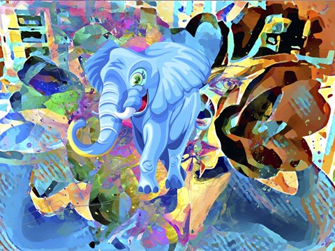 Framed Dreamy Mind 2 Print