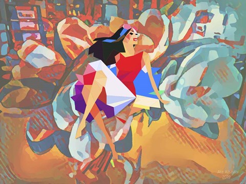 Framed Dreamy Mind Print