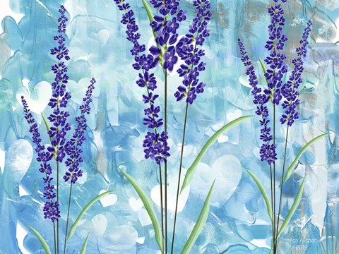 Framed Flowers P69 Print