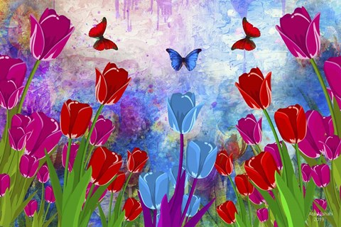 Framed When I Feel 1 Print