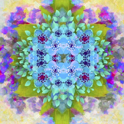 Framed My Colorful Mind 6 Print