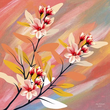 Framed My Colorful Mind 18 Print